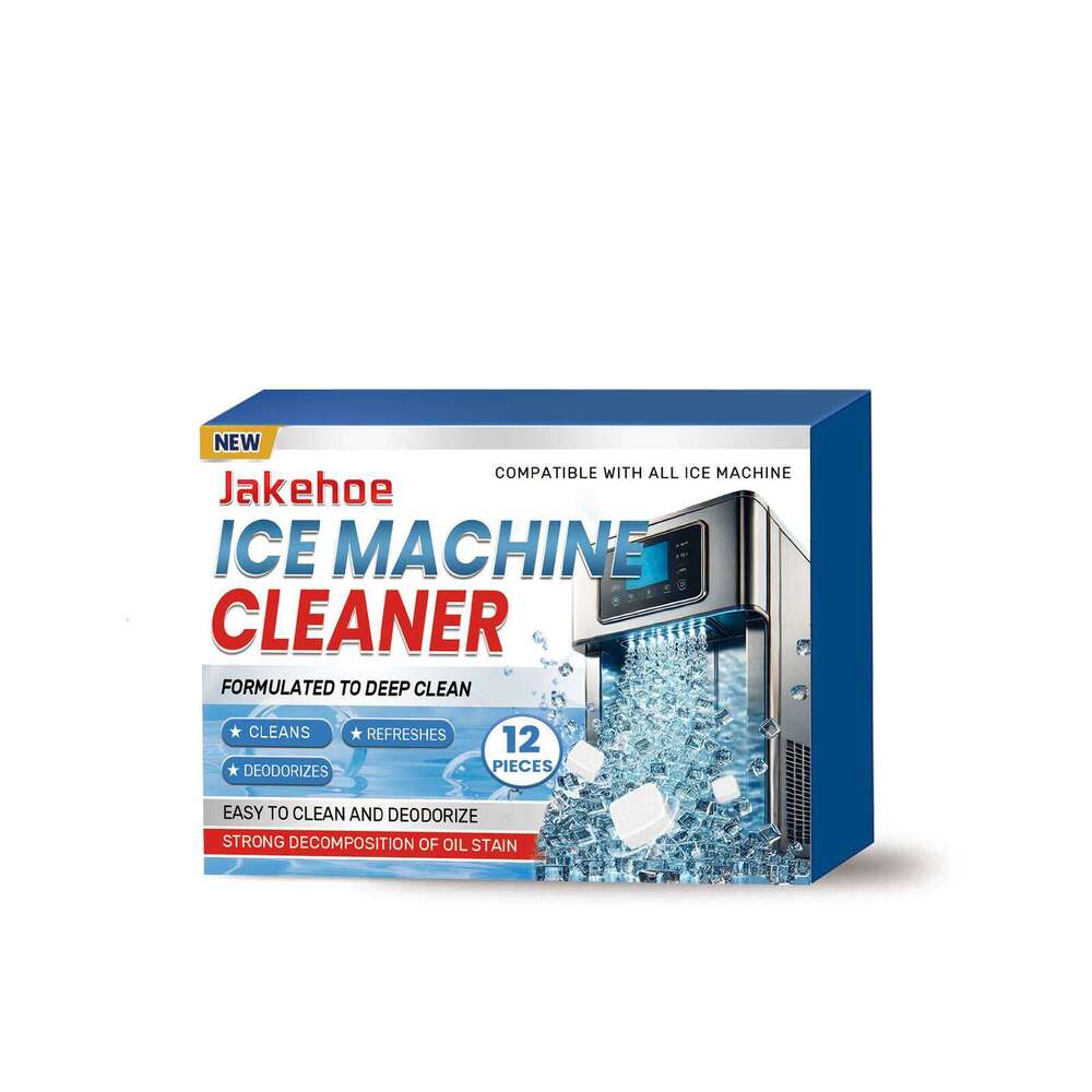 JAKEHOE Tablets Household Convenient Gentle Cleaning Descaling Deodorizing Daily Care Ice Maker S260130