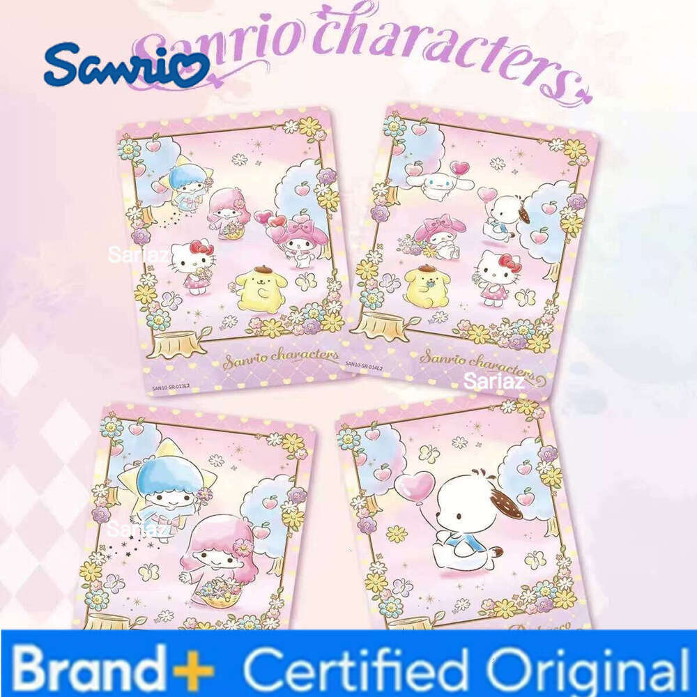 Sanrio KAYOU Hot Selling Original Box Popular Cartoon Characters Exquisite Card Collection Hobbies Children's Gifts H260130