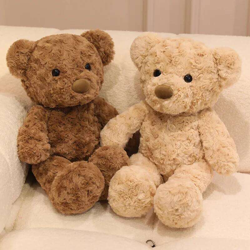 Kawaii Valentine's Day Plush Toy Soft Stuffed Animal Teddy Bear Pillow for Kids Girls Christmas Birthday Gift Home Decor Y260128