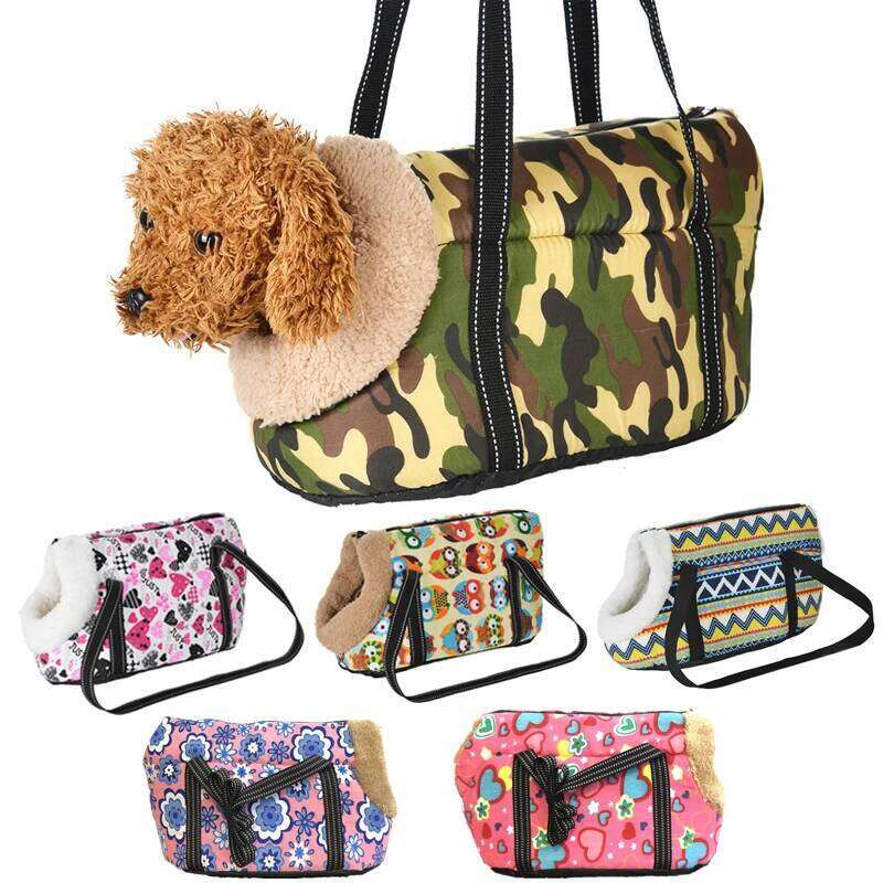 Soft Small Dogs Carrier Bag Dog Backpack Puppy Shoulder Bags Outdoor Travel Slings for Chihuahua Pet Cat Products 26H0130