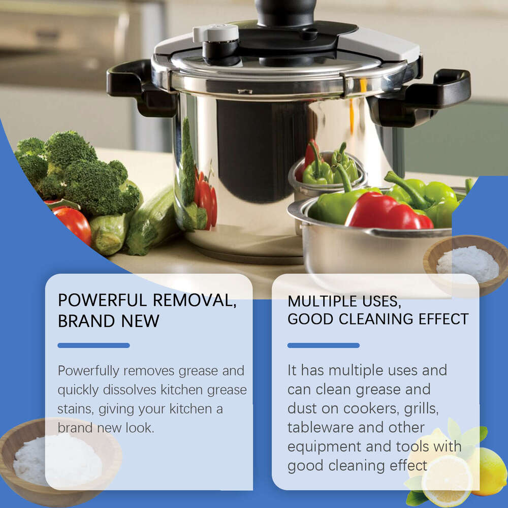 JAKEHOE Heavy Oil Stain Household Stove Kitchen Range Hood Degreaser Multi-Purpose Cleaner S260130