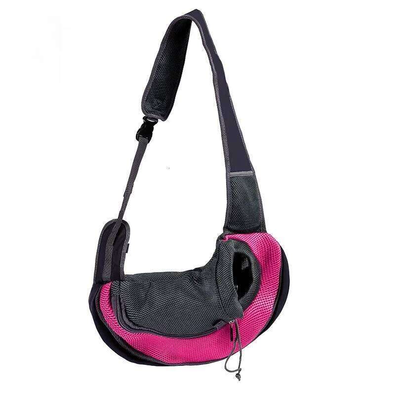 Pet backpack, portable shoulder travel, hands-free outdoor crossbody bag suitable for cat and dog pet supplies 26H0130