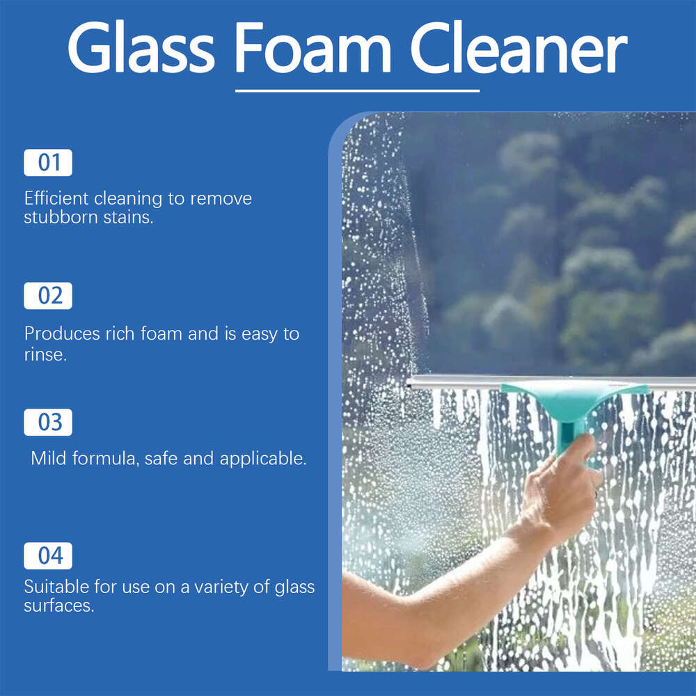 Jaysuing Foam Cleaner Oil Stain Removal Renovation Daily Maintenance Glass Cleaning Spray S260130