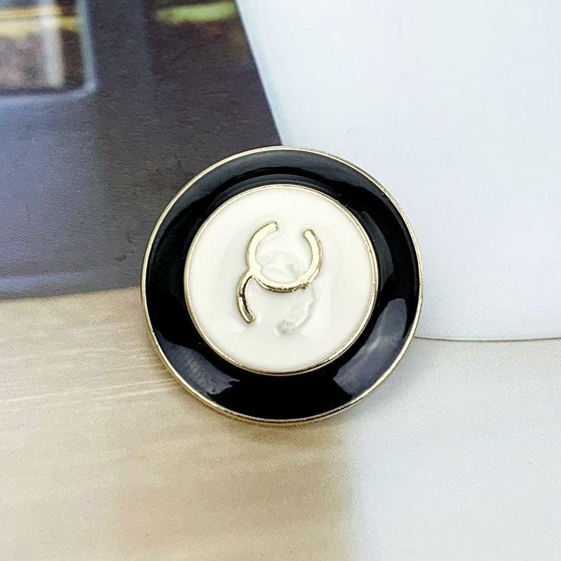 4 pieces/bag 15-24mm silver metal button high-quality solid button jacket suit decorative button
