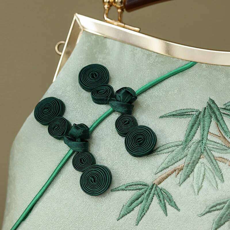 Handmade Evening Women S Clutch Bag Flag Sle Crossbody Handbag Artistic Crtsmanip Chinese Retro Faion KABAHEBINGJUE