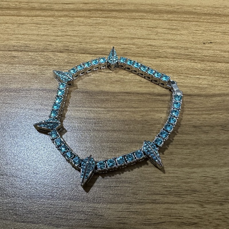 Jewelry Bracelet Hip Hop Alloy Rhinestone Panther Bracelet Premium Minimalist Unisex Design Adjustable Trendy Fashion Accessory for Men and Women