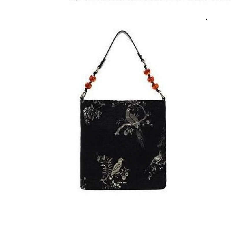 Office For Women, Large Capacity New Niche Chinese Style Single Shoulder Commuter Bucket Underarm Bag Evergwish