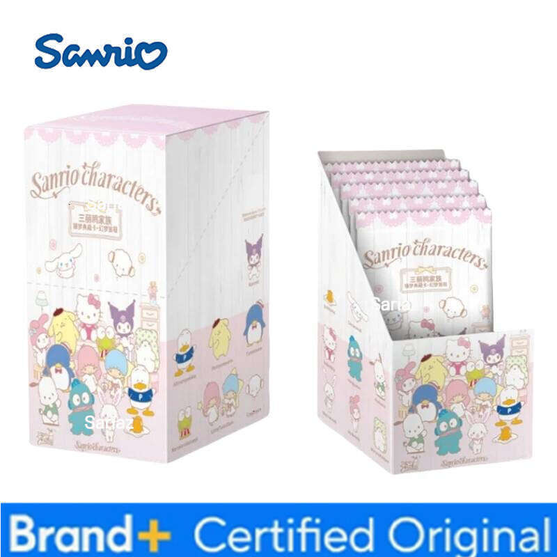 Sanrio Original Box Popular Anime Characters Collection Hobbies Cards Kuromi Hello Kitty Cinnamoroll Melody Children's Gifts H260130