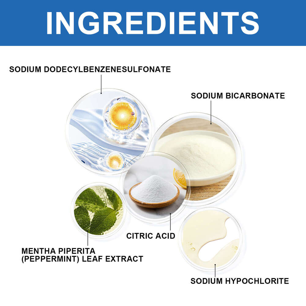 JAKEHOE Washing Machine Tub Stain Cleaner Effervescent Tablets Fully Automatic Cleaning S260130