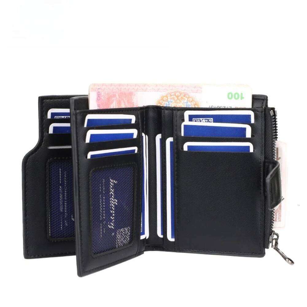 Fashion PU Leather Women Purse Portable Travel Organizer Foldable Zipper Bank Card Bag Ladies Dollar Coins Pouch Z260130