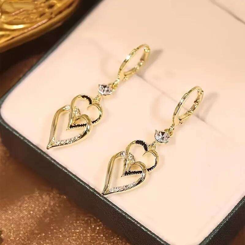 2PC Women's Fashion Geometric Spiral Earrings Jewelry Accessories Suitable for Date, Party, Festival Gifts