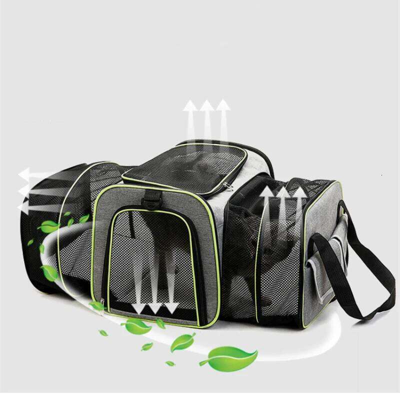1PC Cats and Dogs Chest Breathable Folding Portable Trolley Double Shoulder Handheld Crossbody Outdoor Bag Pet Products 26H0130