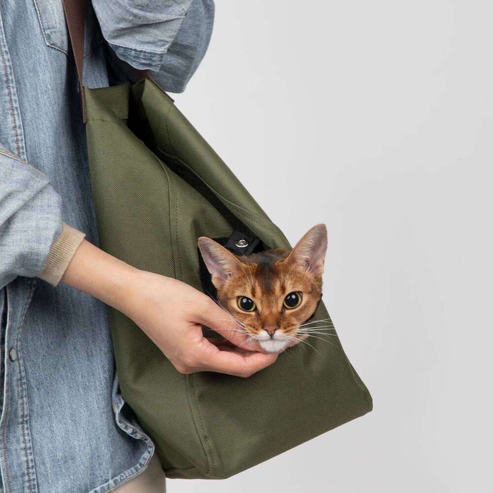 Fashion Dog Purse Pet Carrier Leather for Small Dogs Cats Puppy, Portable Tote Bag Airline Approved Soft-Sided Carriers 26H0130