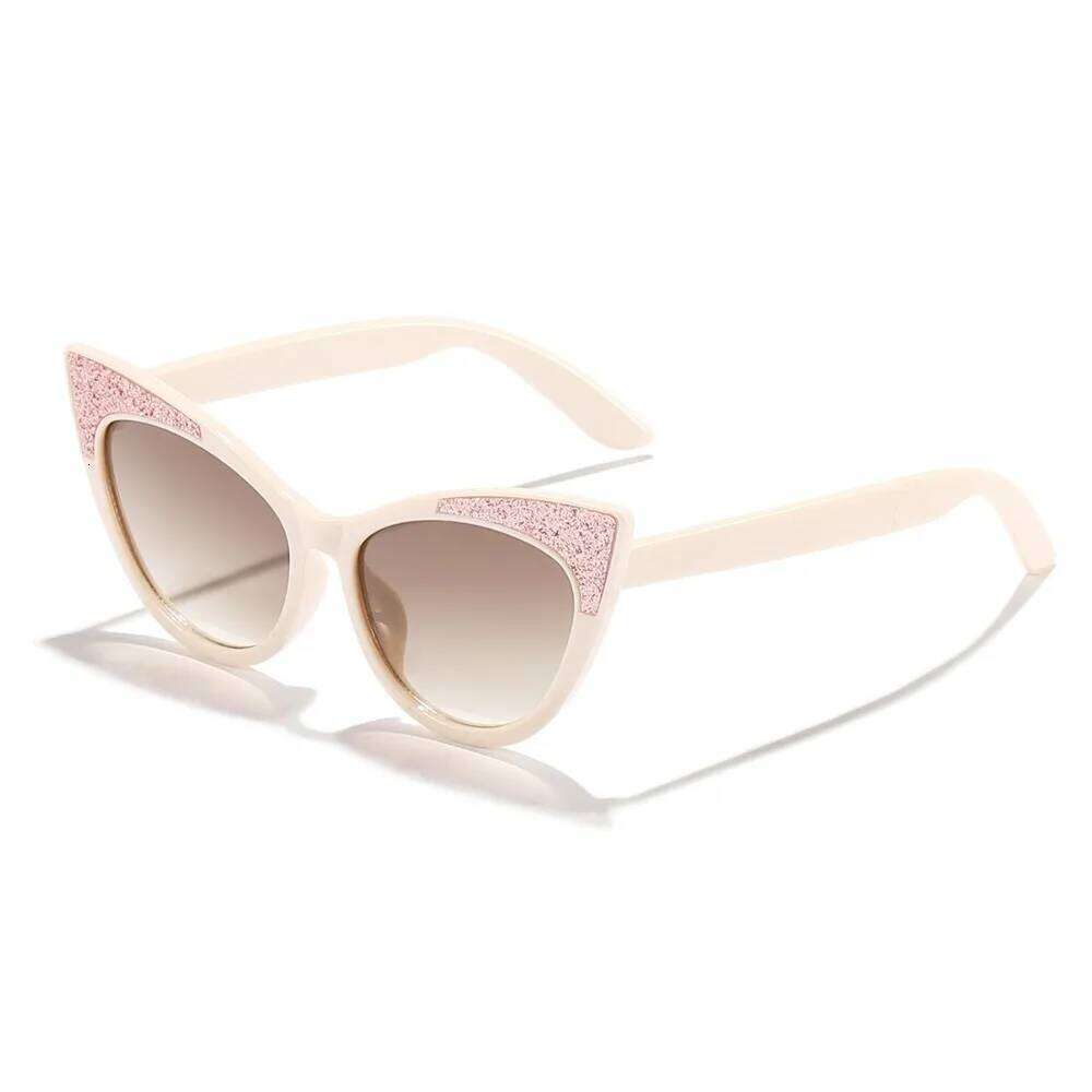 Shades Eyewear Cat Eye Kid Sun Protection Blocking Sunglasses Anti Radiation Glass Photography Props H260130