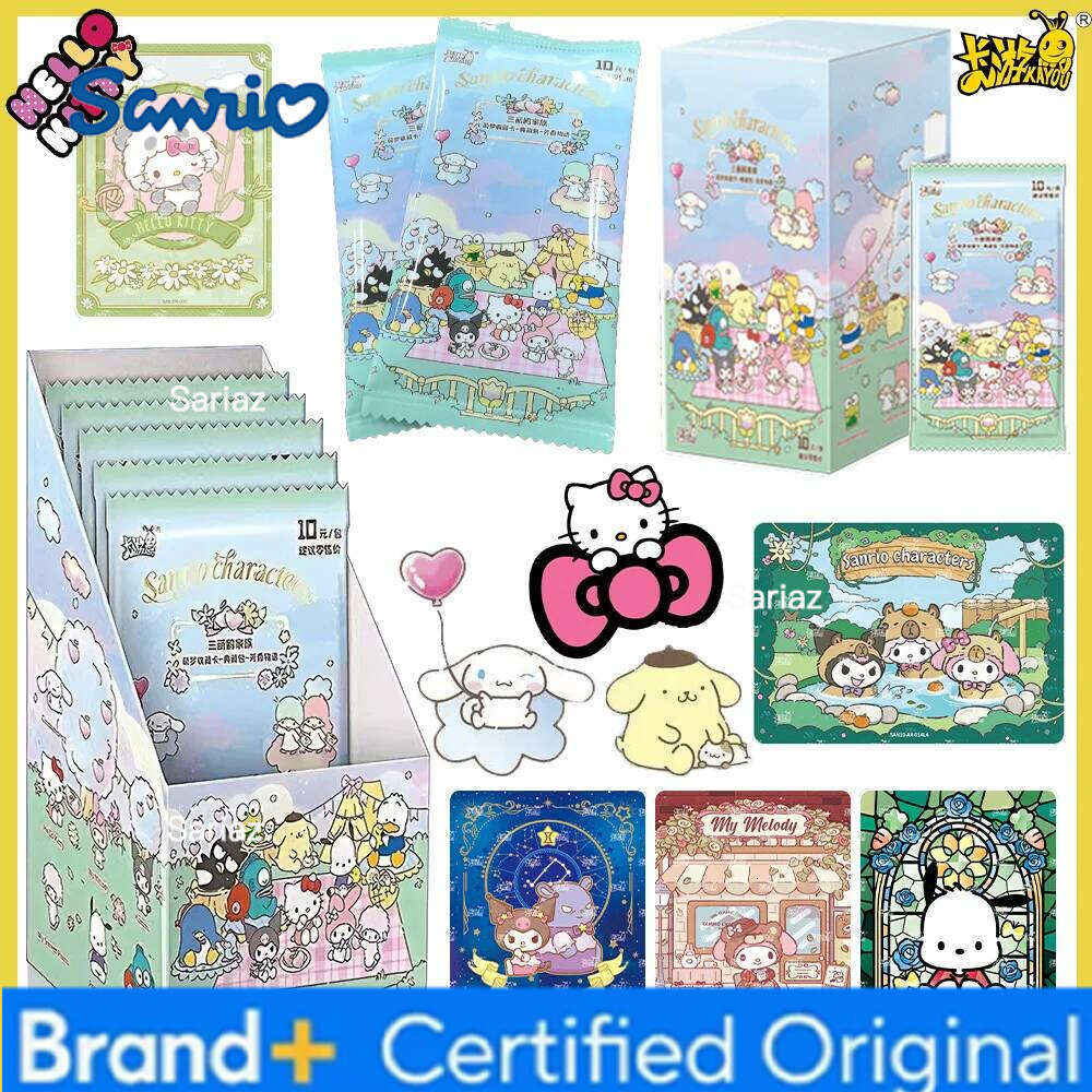 Sanrio KAYOU Characters Cute-Dream Collection Card Premium Pack Aromatic Tale Cartoon Toy GR SC AR TGR ST Cards Hello Kitty Gift H260130