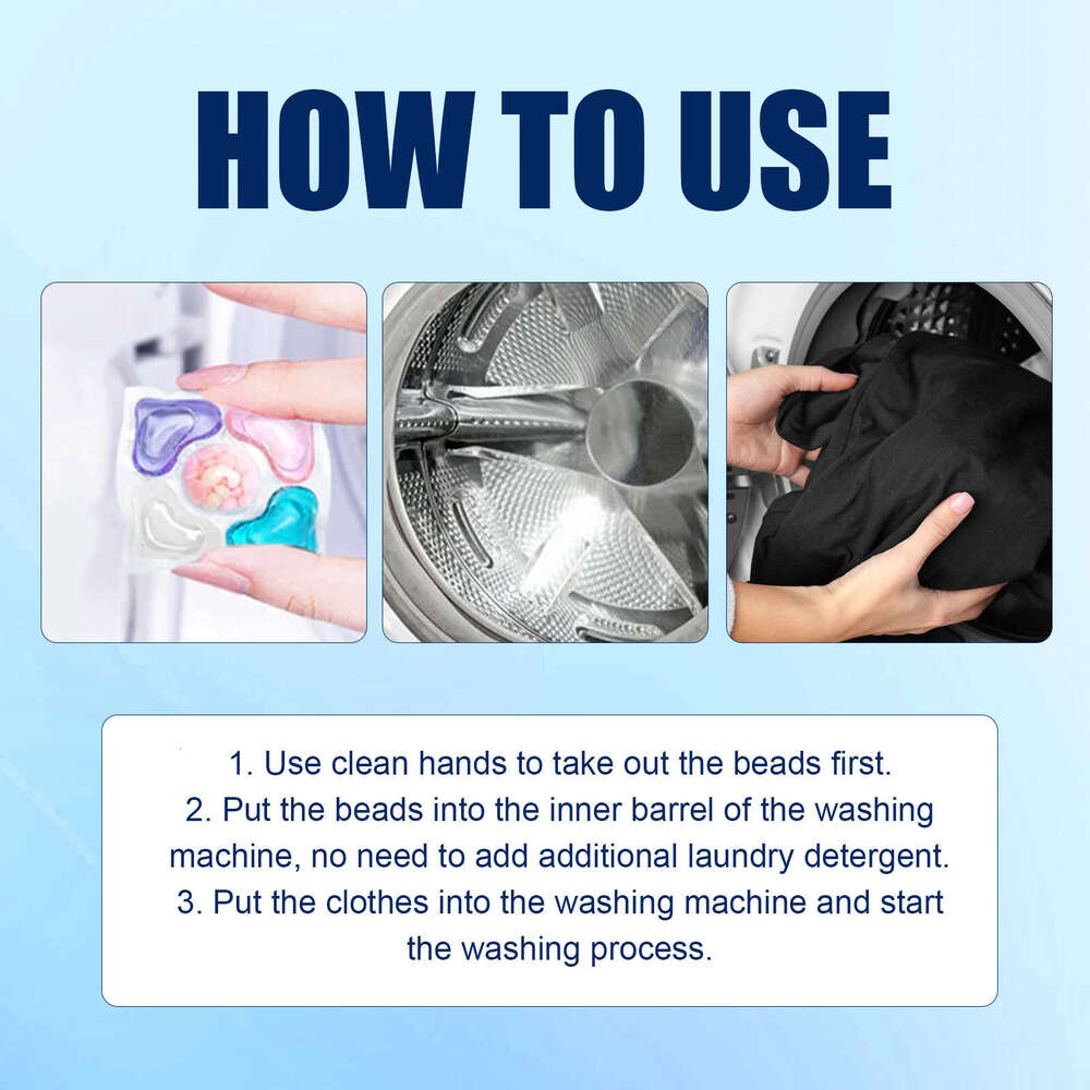 Jakehoe Clothing 5-in-1 Five-in-One Smooth Cleaning Oil Stain Long-lasting Fragrance Beads S260130