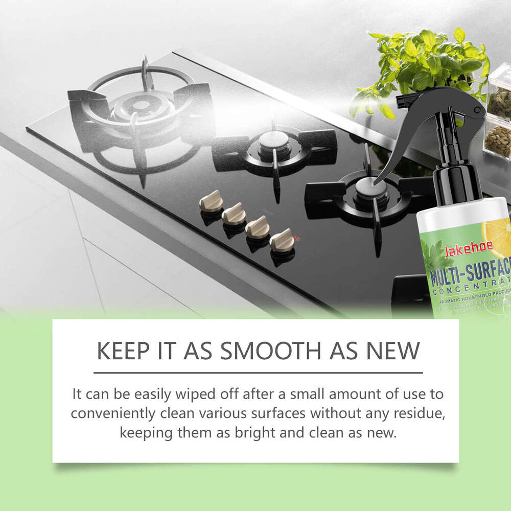 Jakehoe Multi-Surface Cleaner Stove Scale Tile Bathroom Multi-Effect Cleaning Protection Surface Clean and Smooth S260130