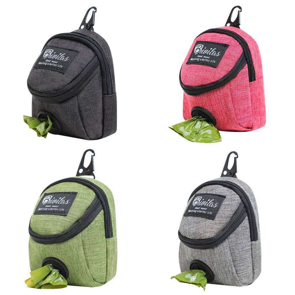 Portable Training Outdoor Pet Treat Pouch Puppy Snack Reward Waist Poop Bag Dog Carriers Bags 26H0130