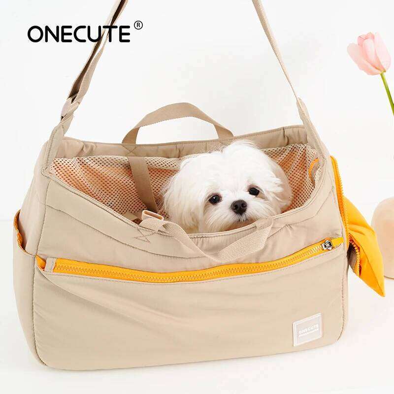 Foldable Pet Carrier Backpack for Small Medium Dogs, Airline Approved Soft Sided Dog Travel Bag with Breathable Mesh 26H0130