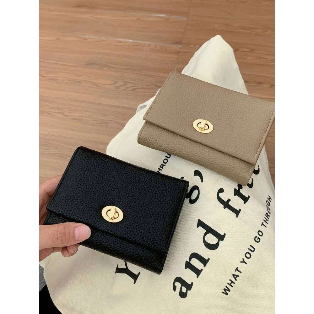 Exquisite Black Women's Wallet - Cool Style Compact Holder Wallet, Multiple Card Slots And Short Wallets Z260130