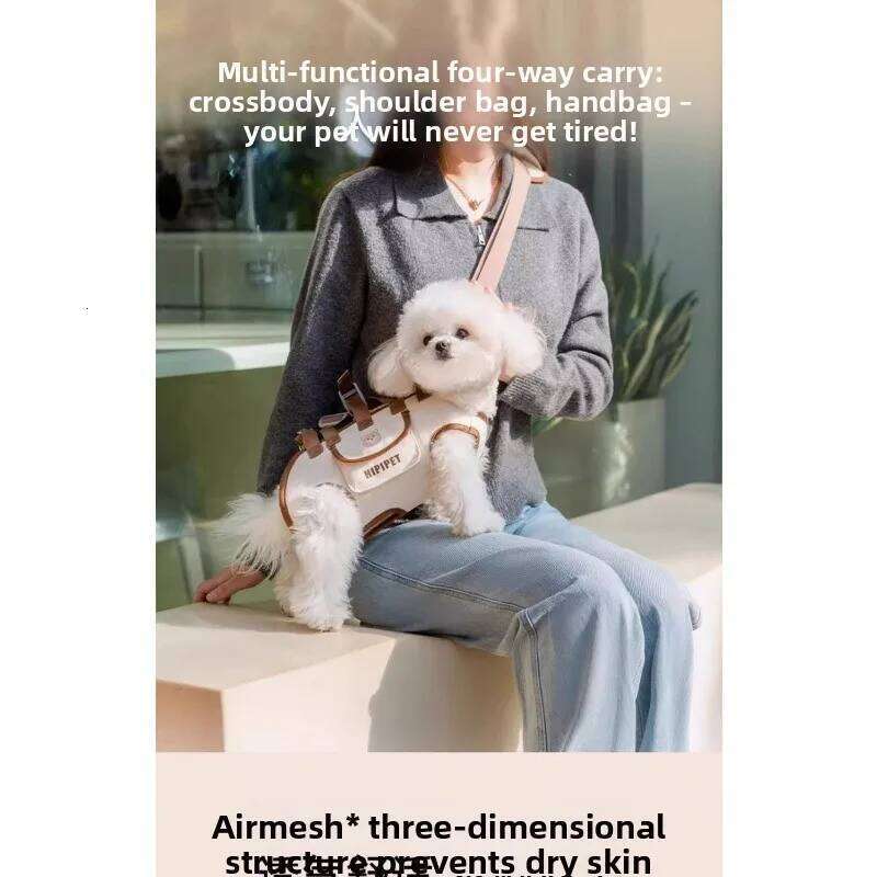 Convenient for Pets To Go Out Small Dogs and Cats New Shoulder Bag Can Be Slung with Portable Cartoon Strap Bag. 26H0130