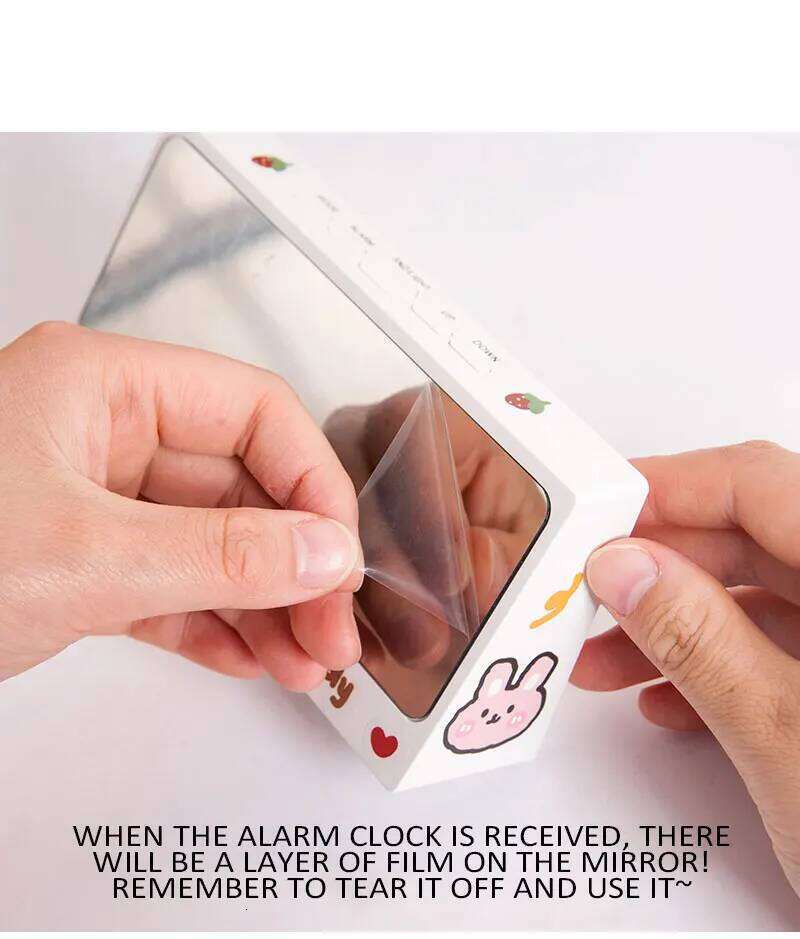 Cute Kawaii Desktop Led Digital Watch Desk Decoration for Bedroom Table Decor Child Sleep Trainer Girl Alarm Clock W260130