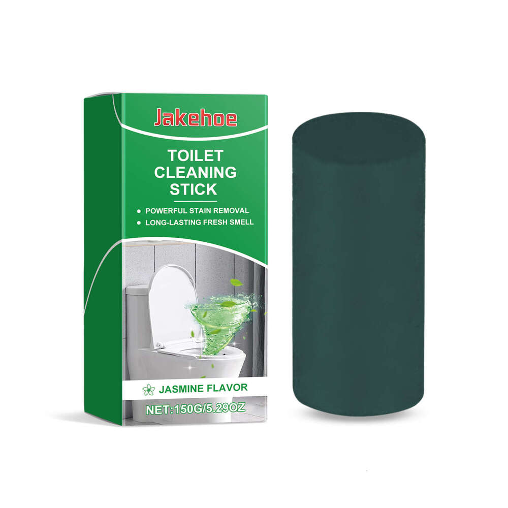 Jakehoe Jasmine Bathroom Toilet Urine Stains Odor Dirt Household Fresh Scent Cleaning Stick S260130