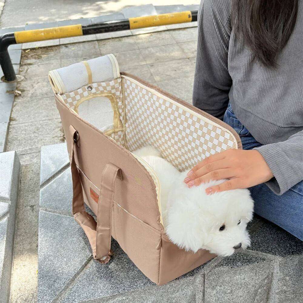 Comfortable Dog Crossbody Shoulder Outdoor Travel Portable Cat Puppy Sling Carrier Bag Pet Carrying Supplies