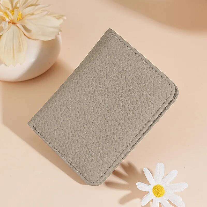 RFID Genuine Leather Women's Wallet Simple Mini Womens Wallets Card Zipper Small Coin Bag Purse Z260130