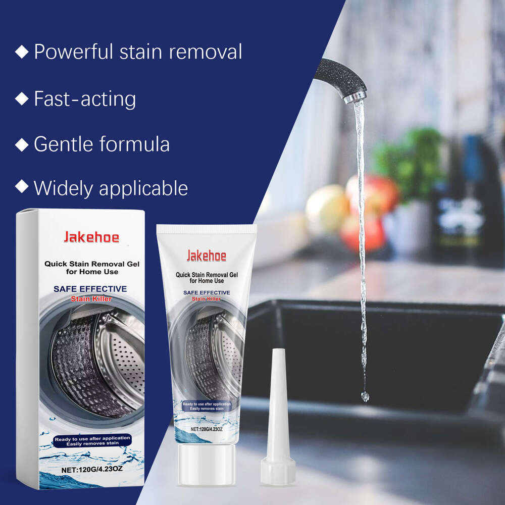 Jakehoe Household Gel Bathroom Kitchen Stain Removal Brightening Cleaning Polishing Degreasing Cleaner S260130