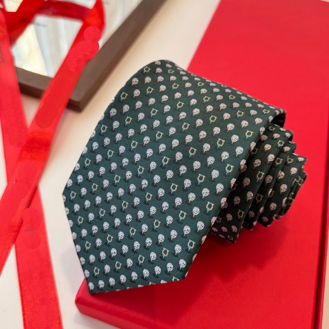 2026 men's designer tie with multiple styles and colors available in black, red, blue, and gray. Suitable for business parties, weddings, and men's ties Neck Ties 615