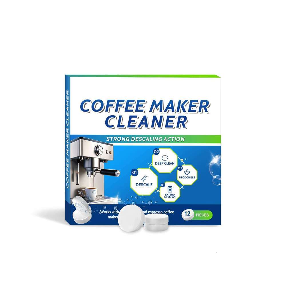 AMZ Daily Gentle Stains and Scale Portable Universal Coffee Machine Cleaning Care Tablets S260130