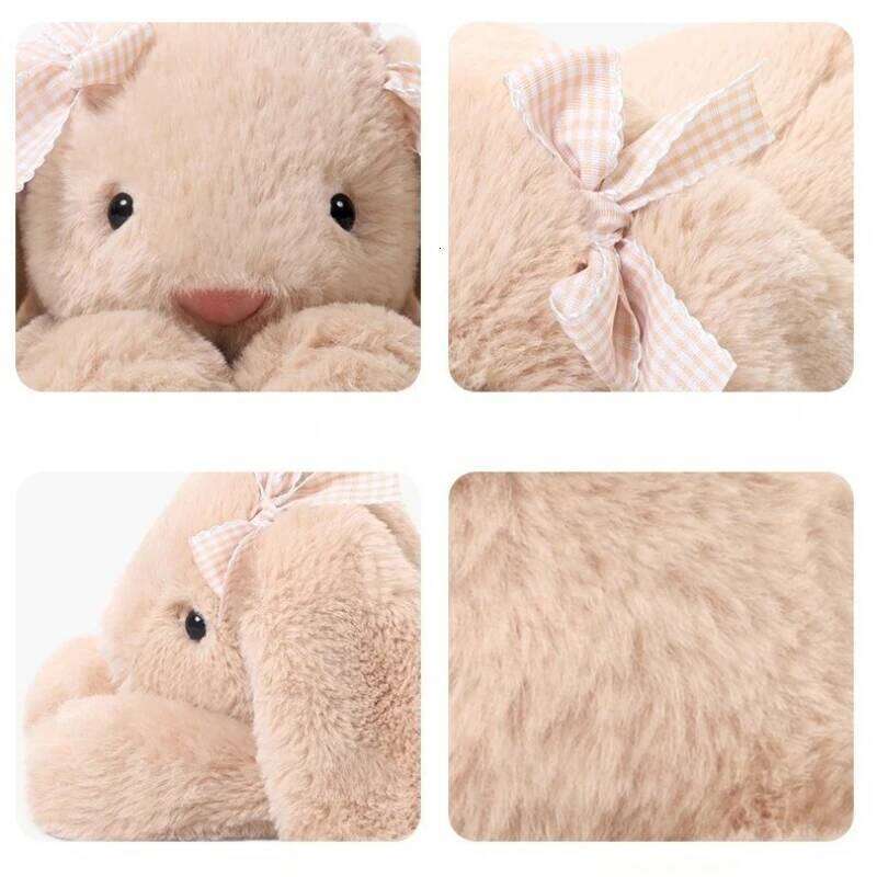 Soft Elephant Stuffed Animal Plush Doll Cute Pillow Hugging Sleep Birthday Gift Bed Sofa Nap Cuddle Plushie Toy Room Decor Y260128