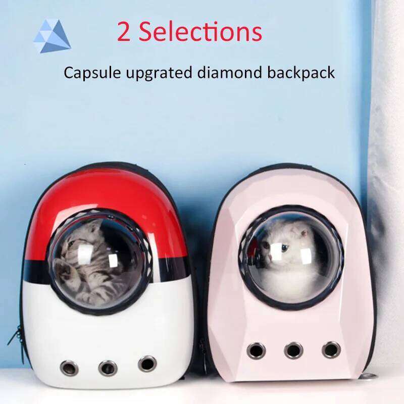 Outdoor Astronaut Bubble Pet Backpack, Portable Window Travel Bag, Breathable Space Capsule Carrier for Cat and Dog 26H0130