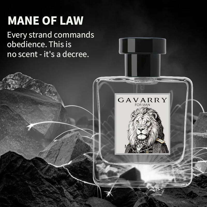 Fougere Eau De Parfum 50ML BRAVE WARRIOR King's Frontier Monarch Lion Long-lasting Woody Tone Men's Perfume H260130