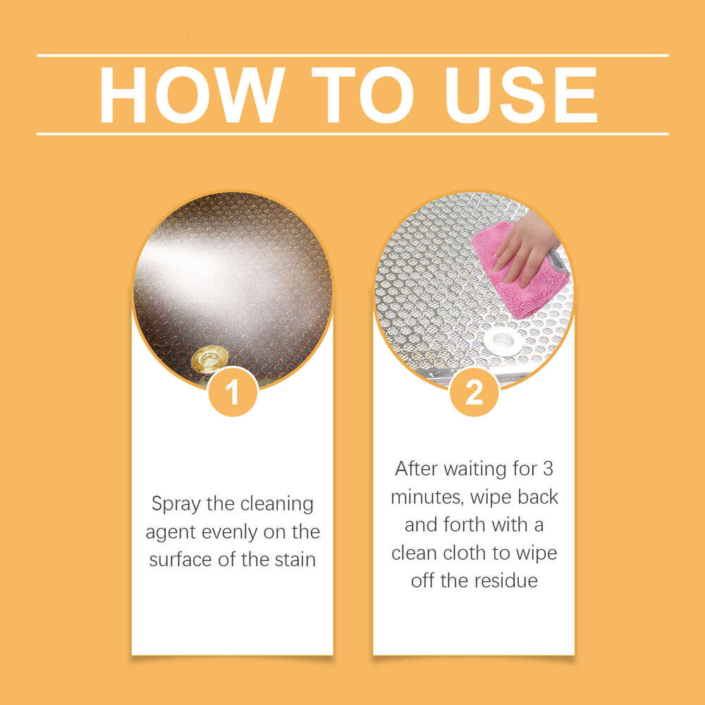 Jakehoe Multi-Purpose Household Deep Cleaning Degreasing Stain Removal Kitchen Bathroom Cleaner S260130