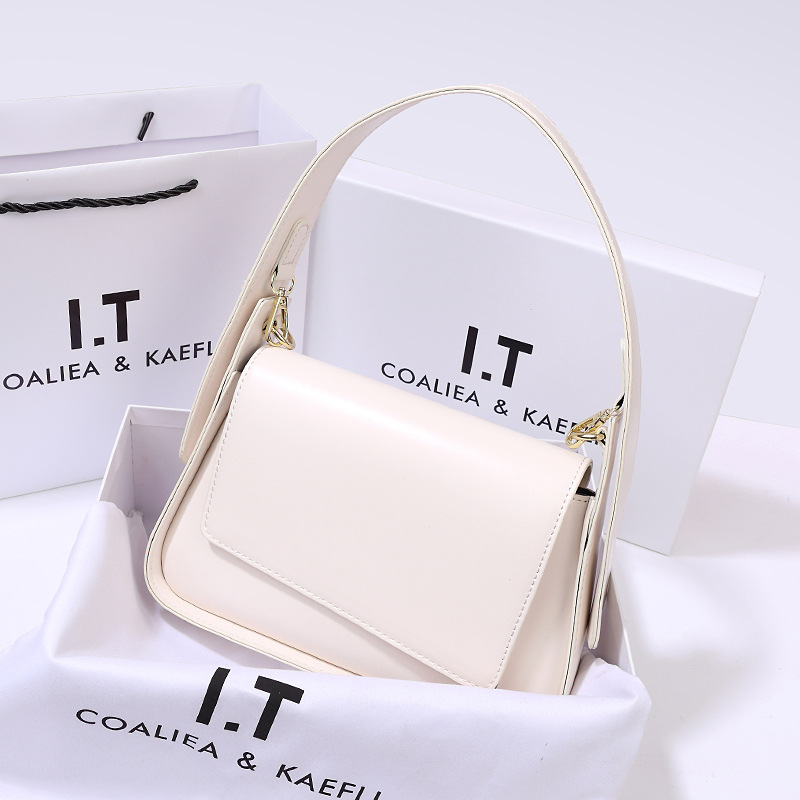 Spring and Summer 2026 New Retro Small-Circle Women's Bag, Fashionable and Versatile Crossbody Underarm Bag, High-End Luxurious Solid Color Slouc