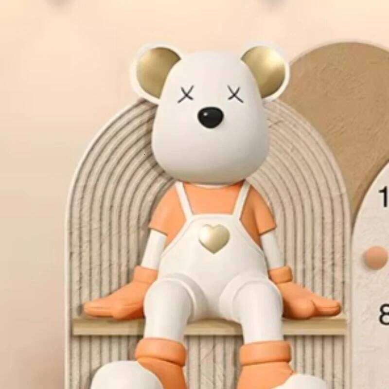 Creamy-style Cute Ornament Exquisitely Designed Table Clock Household Fashionable Home Deco Relogio De Mesa YS40CC W260130