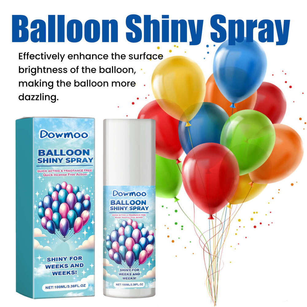 Dowmoo Enhancer Anti-Oxidation Maintains Balloon Surface Long-Lasting Shiny Gloss Spray S260130