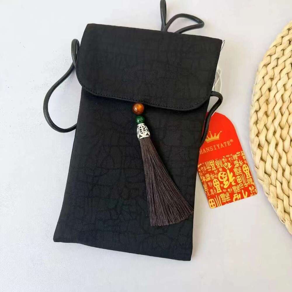 New High-End Anti-Smell Cloud Veil Crossbody Phone Retro Storage For Women Chinese Style Casual Bag Evergwish