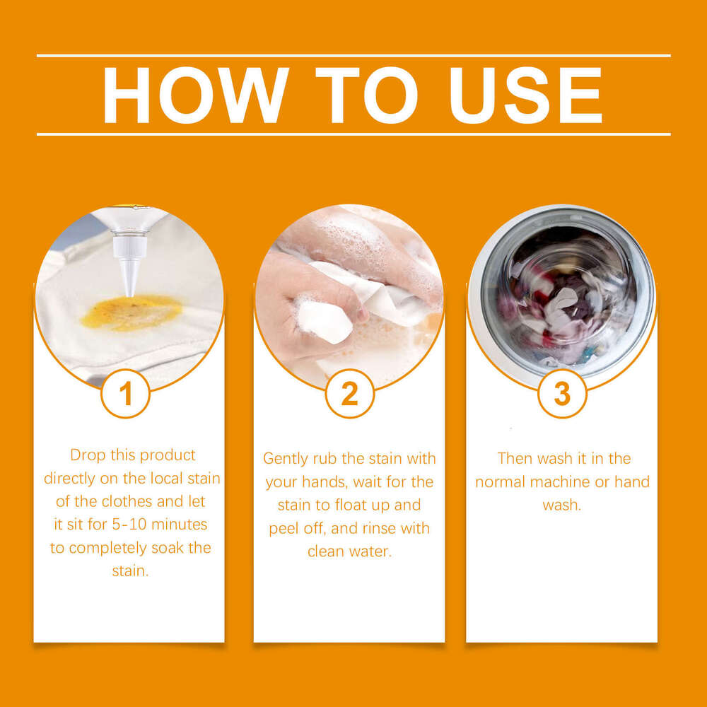 Jakehoe Clothes Oil Remover Gentle Cleaning Stain Household Fabric Care Long-lasting Fragrance Laundry Detergent S260130