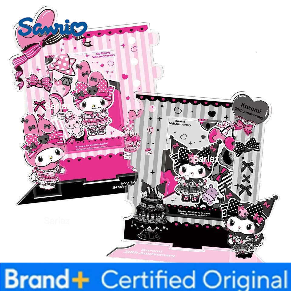 Sanrio KB Official New Anniversary Series Collectible Cards My Melody Kuromi - Anime Merchandise and Holiday Gifts H260130