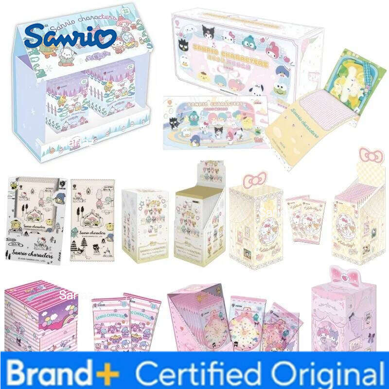 Sanrio KABAO Genuine Collection Dreamy Flower Blossom Theme Tear Pull Polaroid Card Child's Favorite Healing Cartoon Gift H2601301