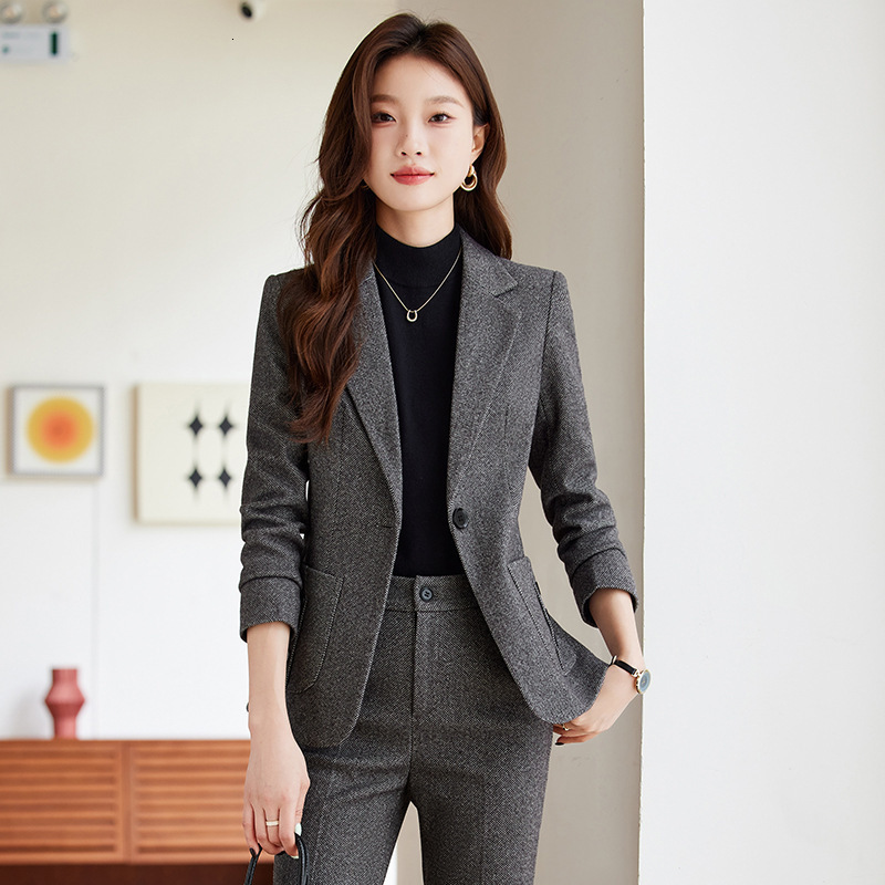 Elegant Jacquard Pants Sets For Women 2 Pieces Summer Bow Pleat Blazer Womens Suit Two Piece Set Casual Lady Outfit 240826