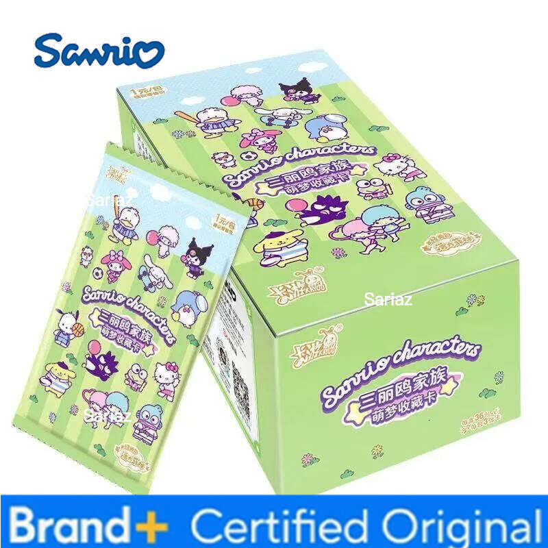Sanrio KAYOU Collection Hobby Card Original Box Anime Characters Cute Kuromi Melody Kitty Cinnamoroll Festival Children's Gift H26013011