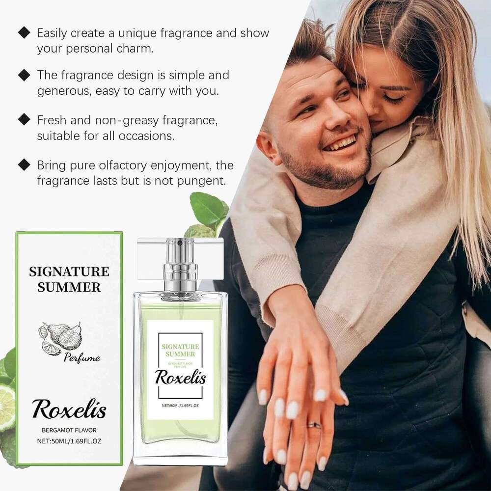 Roxelis Refreshing Natural Portable Bergamot Elegant Fresh Fragrance Perfume Spray H260130
