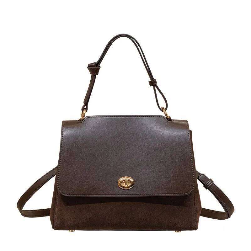 Handbag for women 2025 new autumn and winter feeling, light luxury, high-end designer commuting shoulder crossbody bag