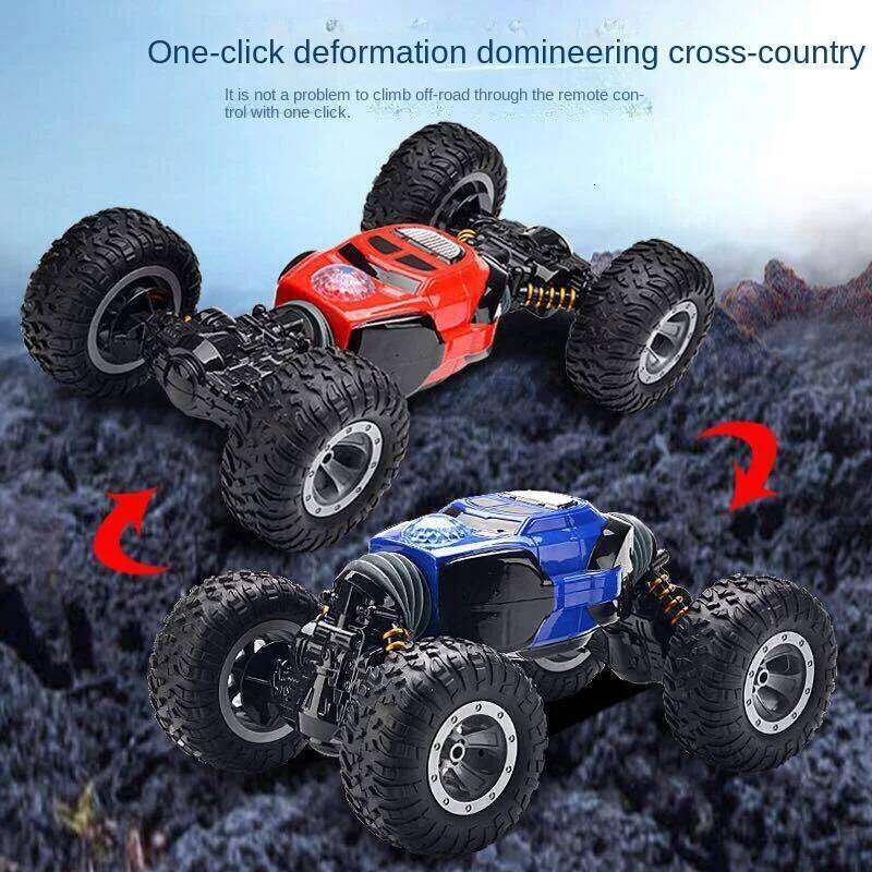 Gesture sensing watch remote control twist car one key deformation RC climbing off-road vehicle toy rc cars for adults gift Y260131