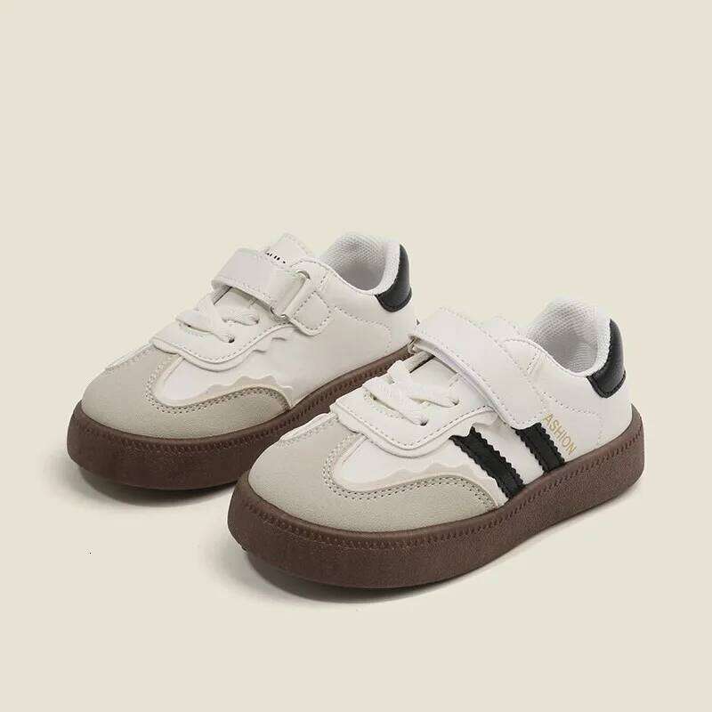 Children's Skate Girls White 2024 Spring New Fashion Boys Canvas Kids Sports Shoes Unisex Casual Sneakers Y260128