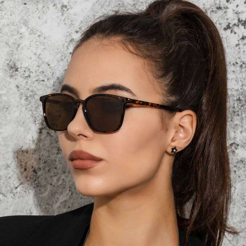 Vintage Square Polarized Men Women Brand Designer Retro Driving Sunglasses UV400 H260130